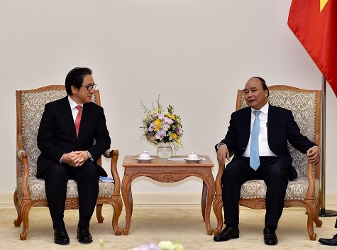 Thủ tướng tiếp Chủ tịch JETRO, Nhật BảnThủ tướng tiếp Chủ tịch JETRO, Nhật Bản